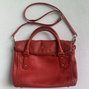 Kate Spade New York Bag Cobble Hill Small Leslie Leather Bag Convertible Satchel